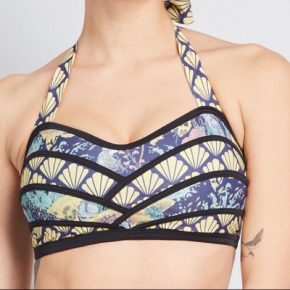 mermaid bathing suit top